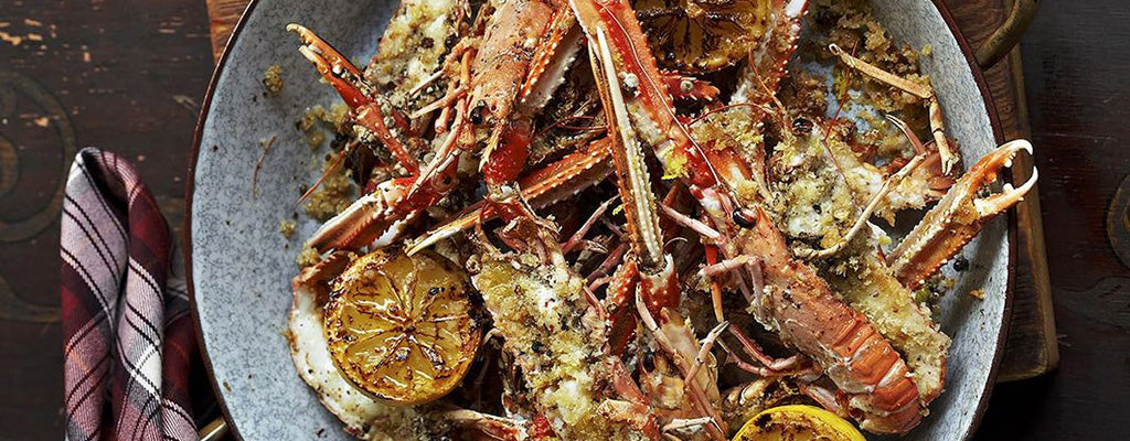 Langoustines with lemon & pepper butter – Colchester Oyster Fishery