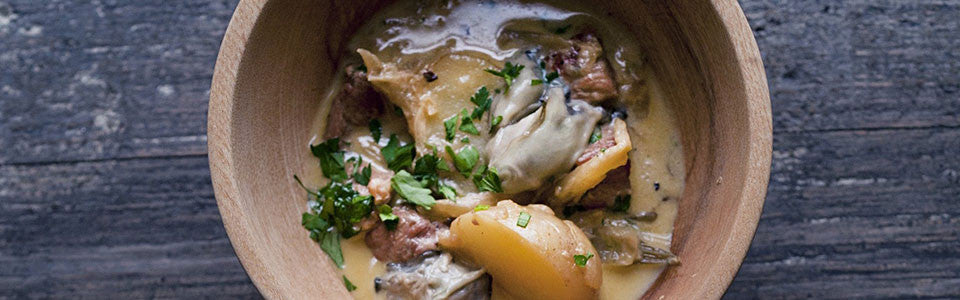 Recipe: Pork, fennel and oysters