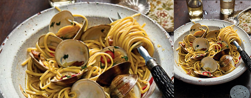 Linguine with Clams and Chilli