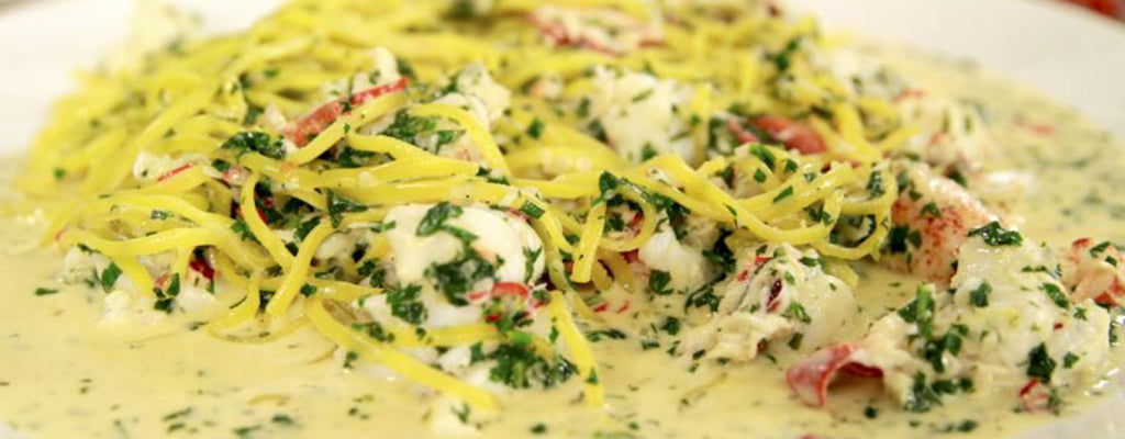 Creamy Lobster Linguine &ndash; Colchester Oyster Fishery