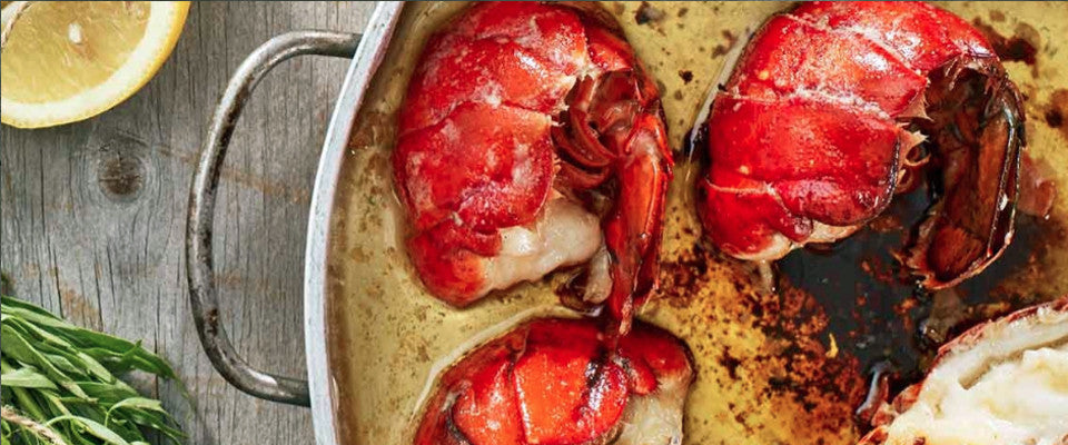 Recipe: Butter Poached Lobster Tails