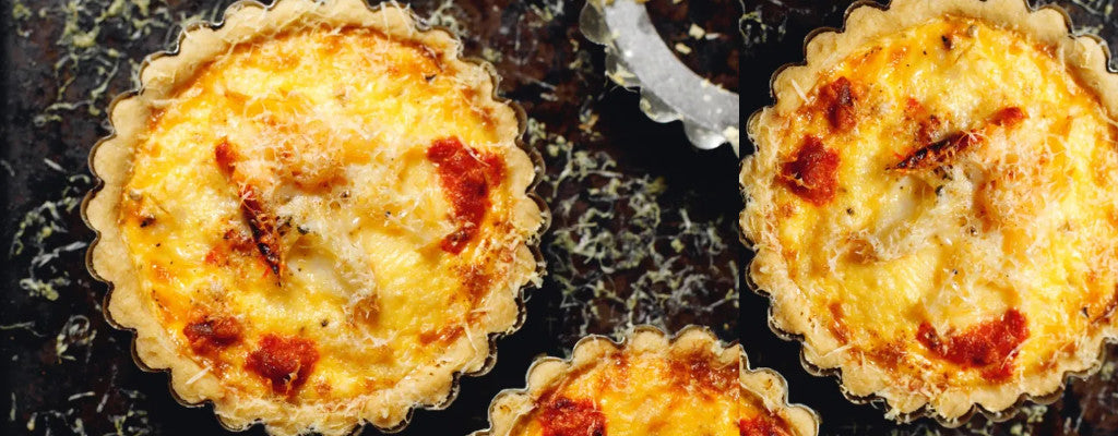 Crab & Gruyere Tartlets