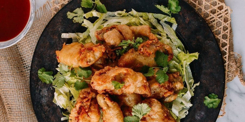 Chinese Deep Fried Oysters