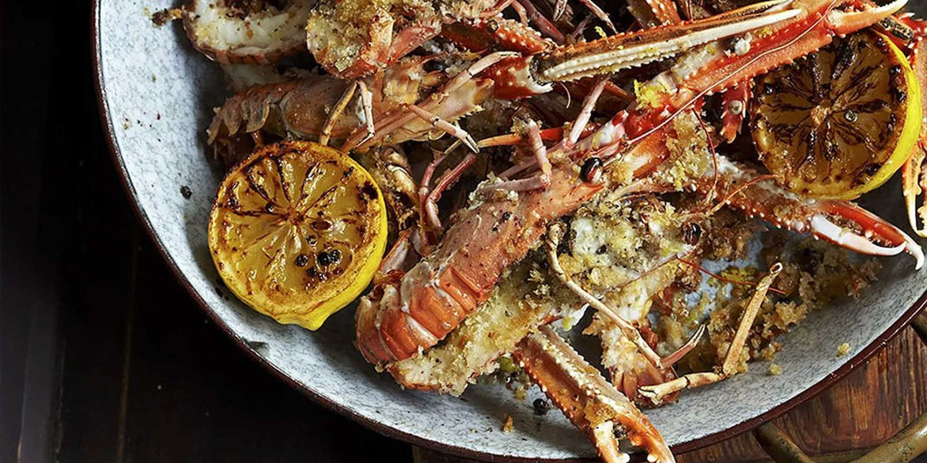 Lemon and Pepper Butter Langoustines