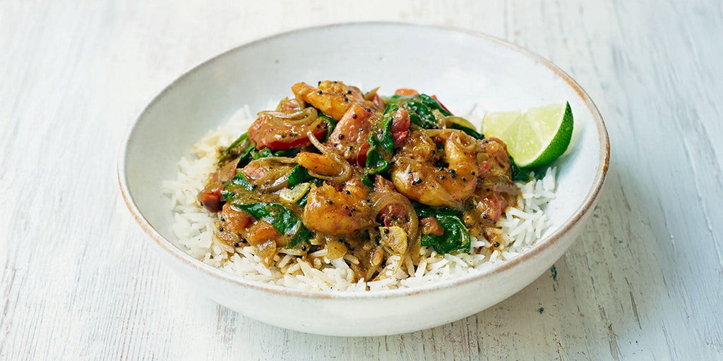 Jamie's Prawn Curry