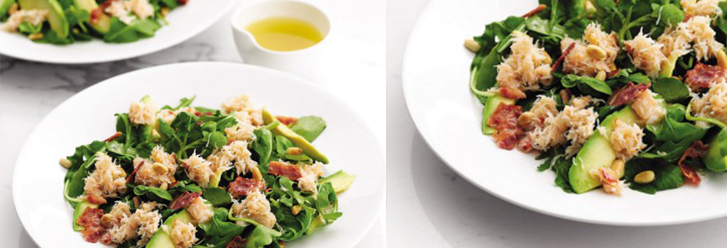 Crab, Bacon & Avocado Salad